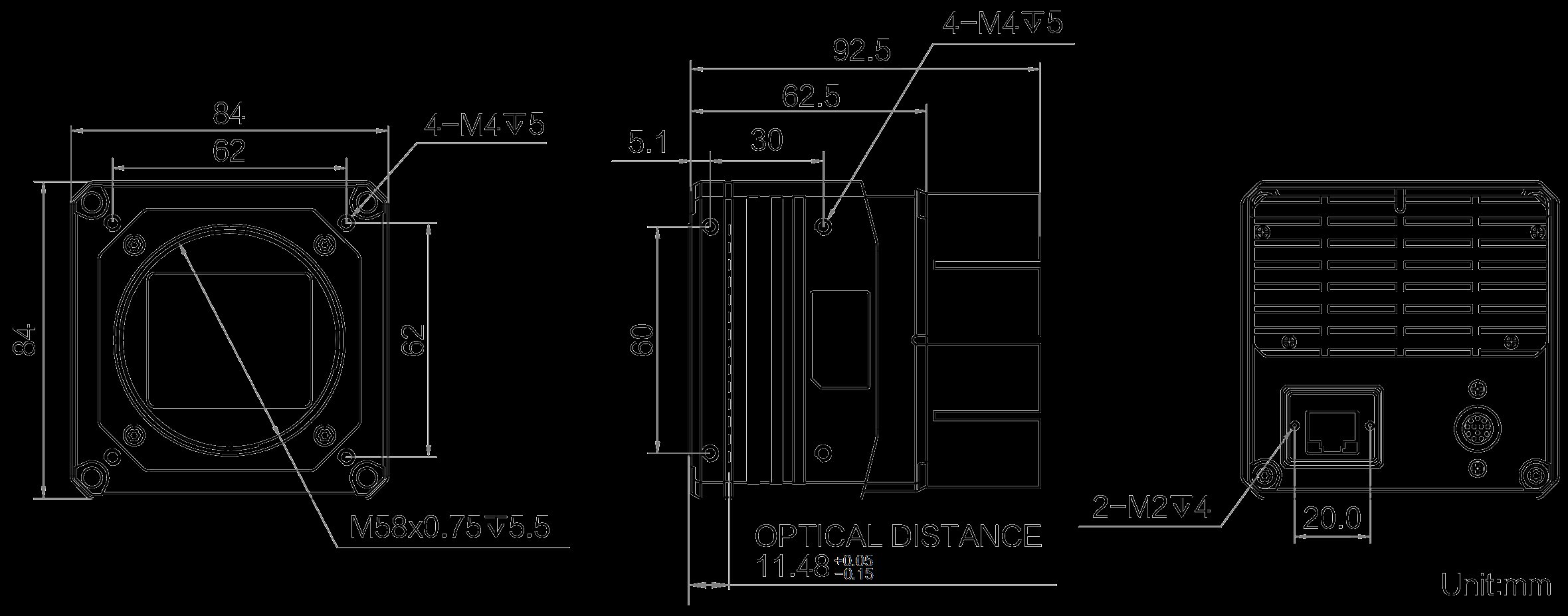 海康MV-CH1030-90TC-M58S-NN 工业相机 图片3