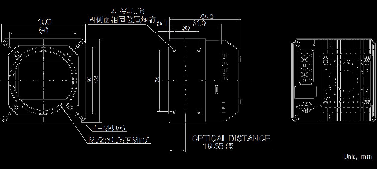 海康MV-CH1510-10XC-M72-TF V2 工业相机 图片3