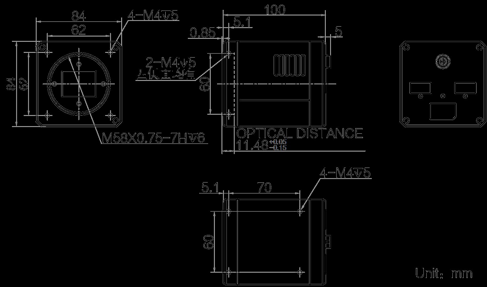 海康MV-CH210-90Q2M-M58S-NF 工业相机 图片3