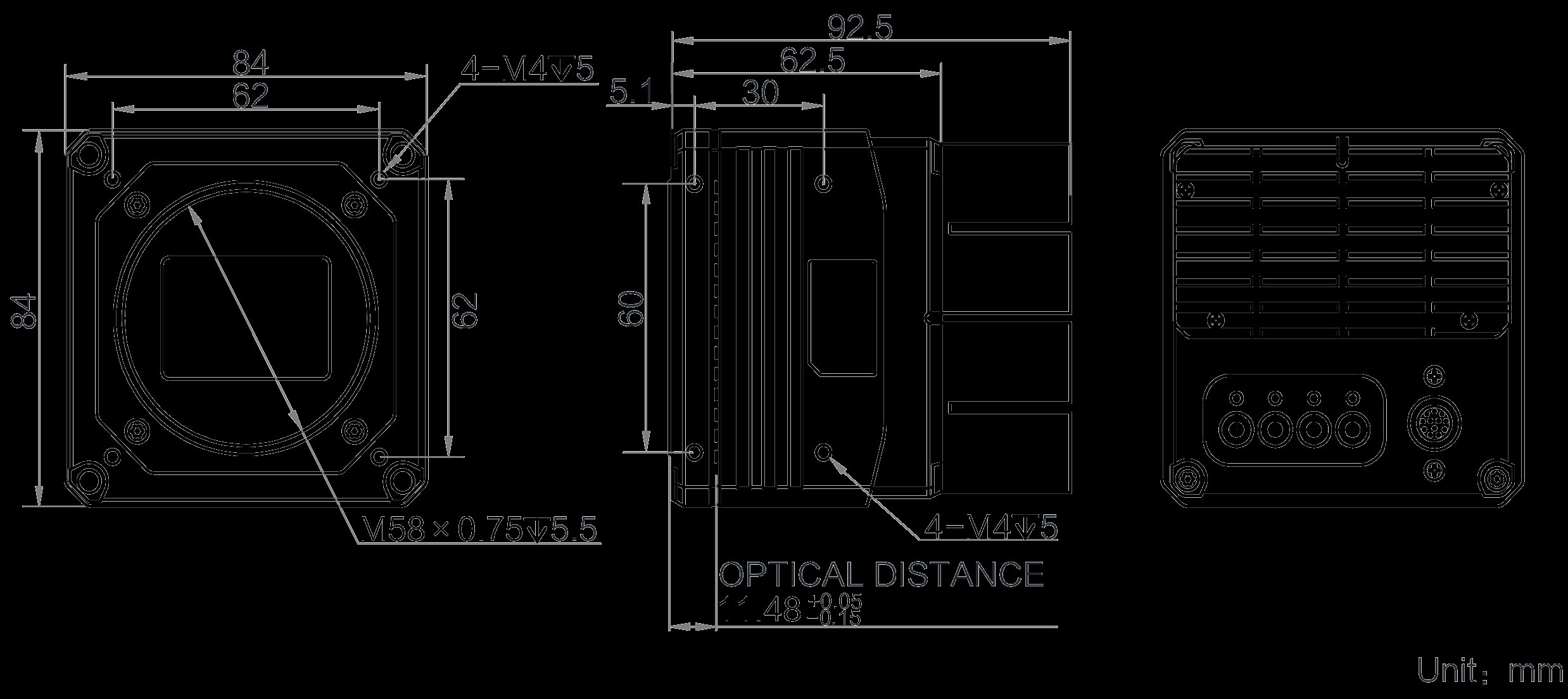 海康MV-CH210-90YC-M58S-NN 工业相机 图片3