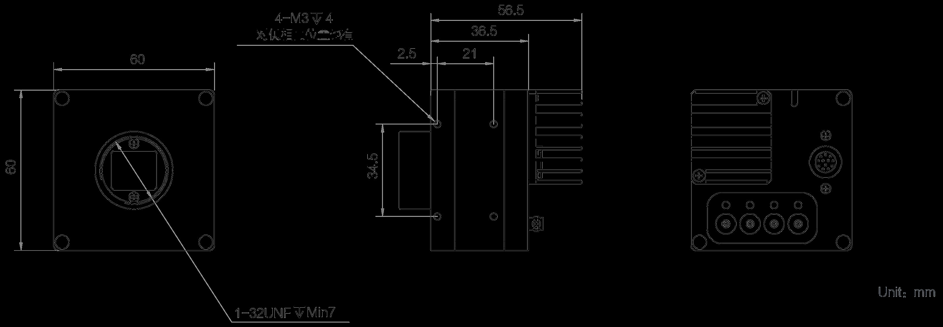 海康MV-CH240-10YM-C-NN 工业相机 图片3