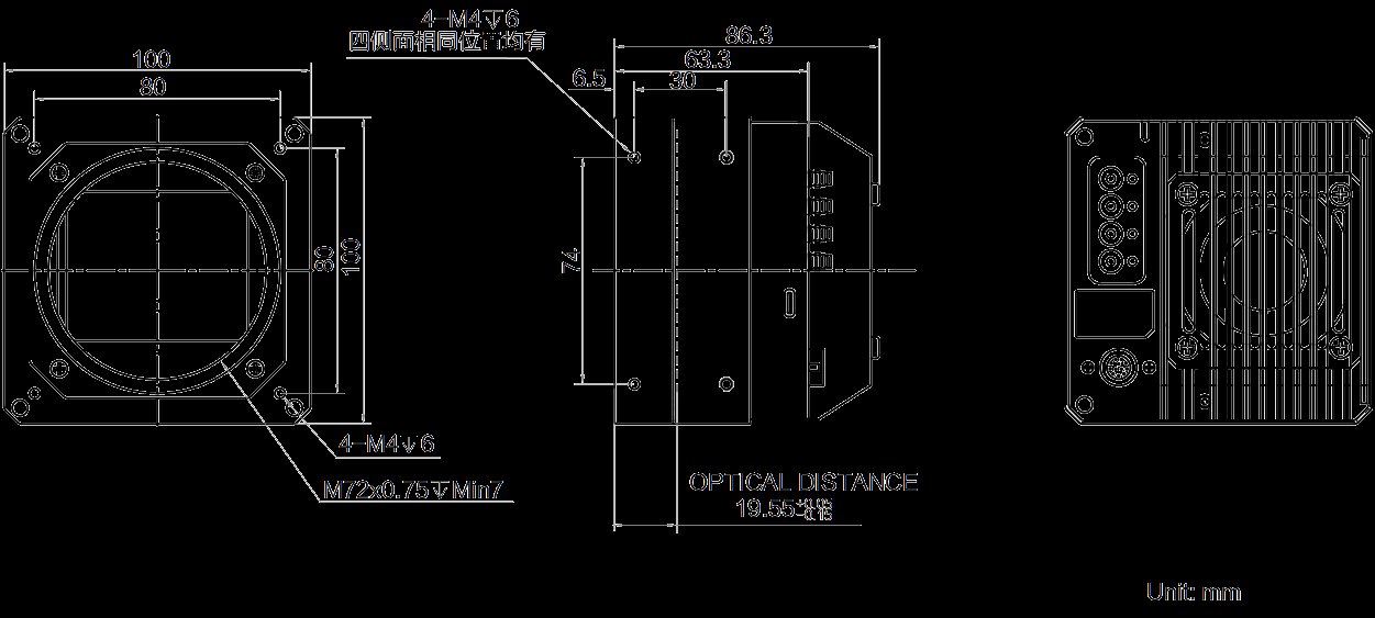 海康MV-CH2450-10YM-M72-TF 工业相机 图片3
