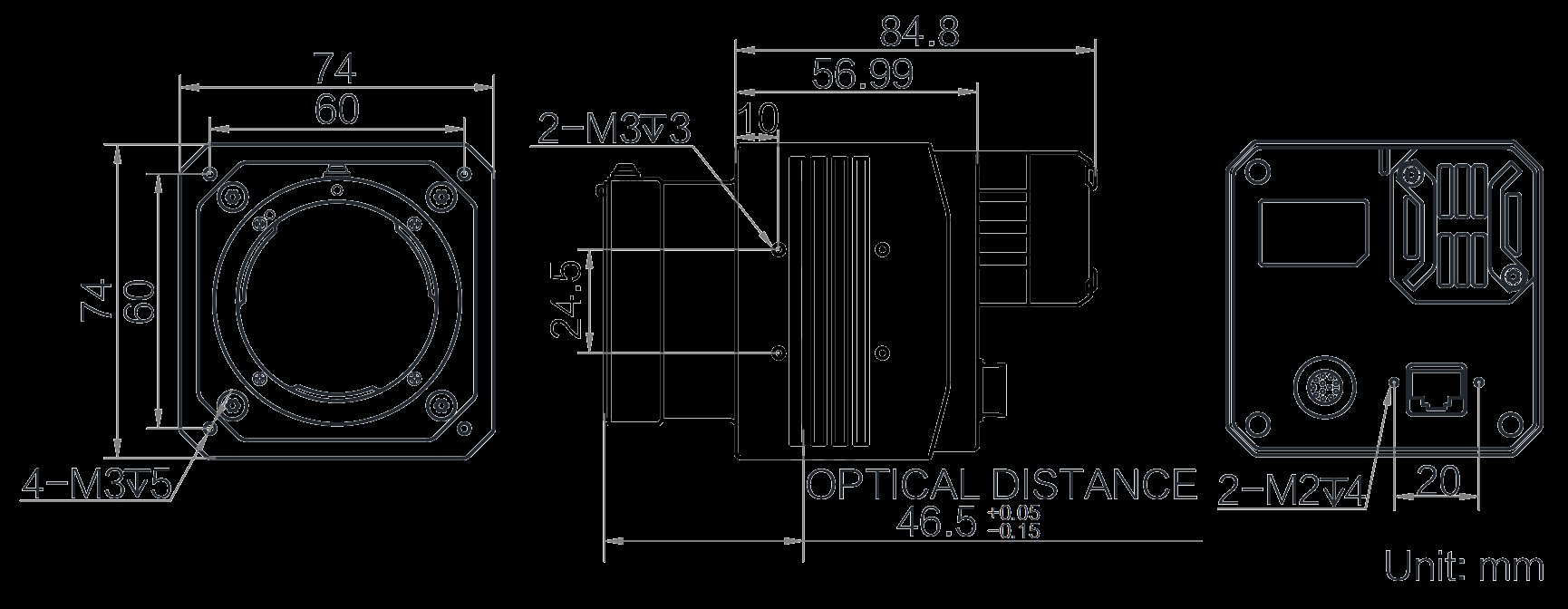 海康MV-CH650-90TC-F-NF 工业相机 图片3