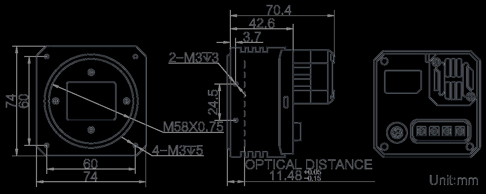 海康MV-CH650-90XC-M58S-NF 工业相机 图片3
