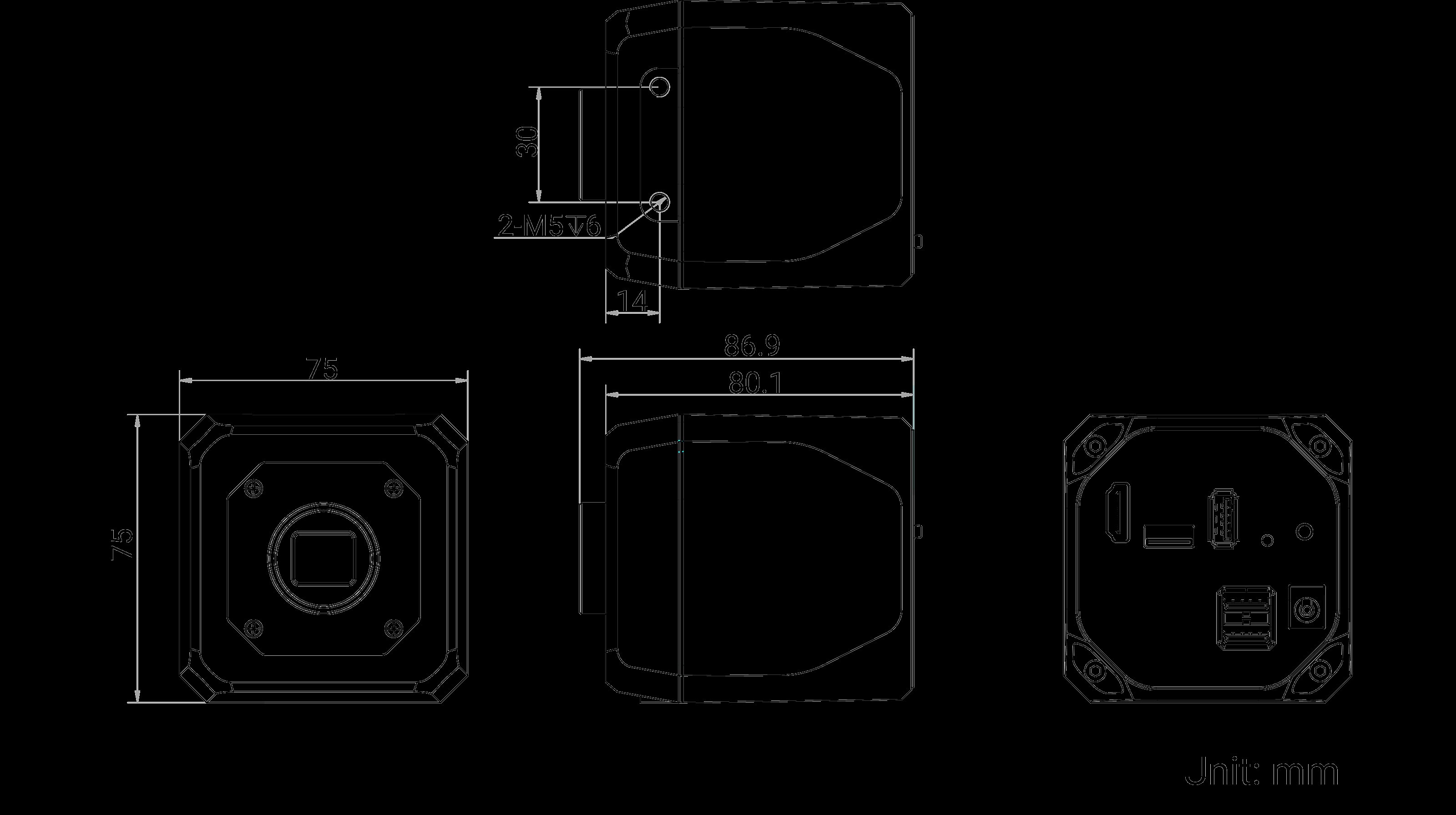 海康MV-CM3040C-1H(MSD) 工业相机 图片3