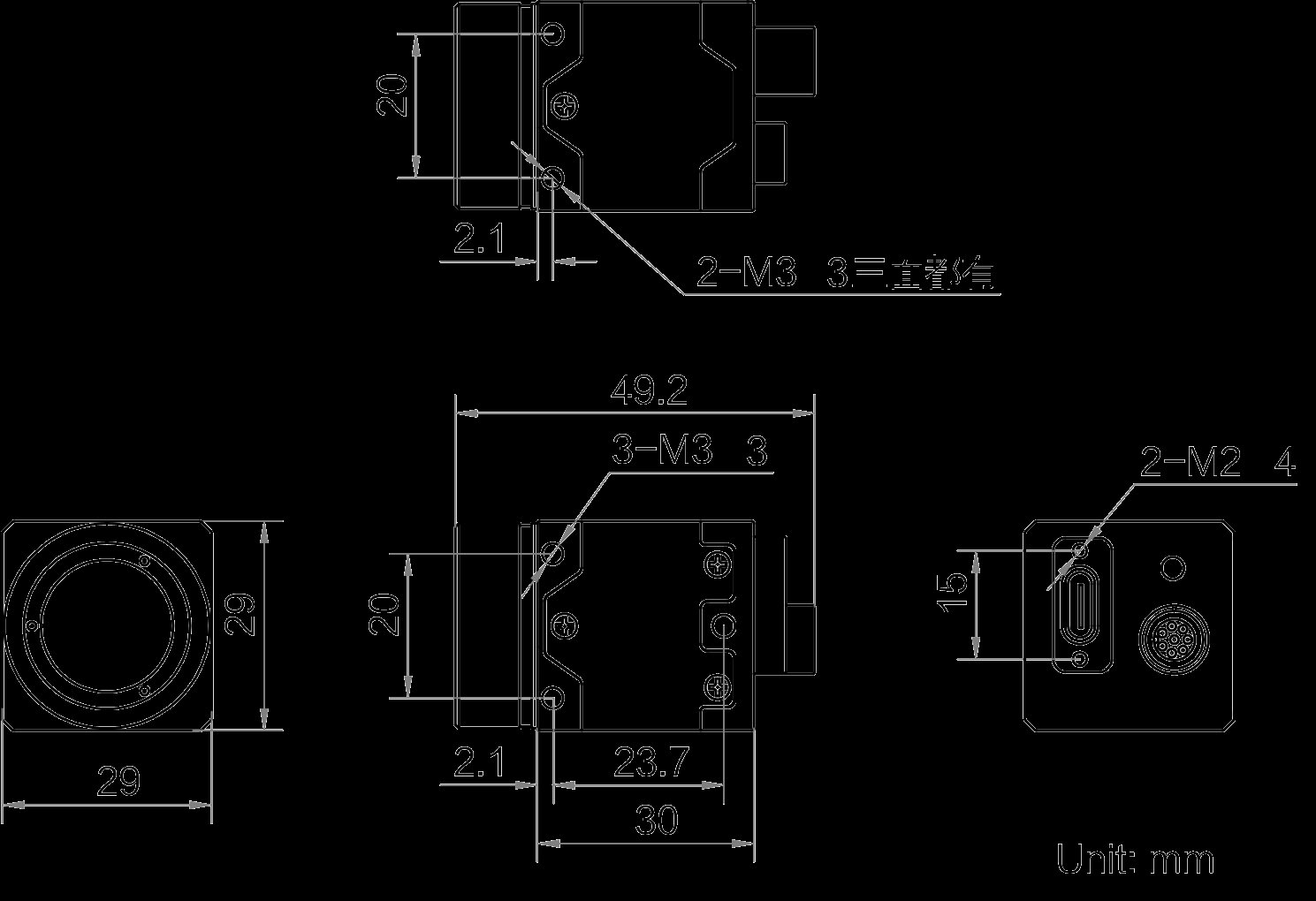 海康MV-CT016G-249UC01-BASE 工业相机 图片3