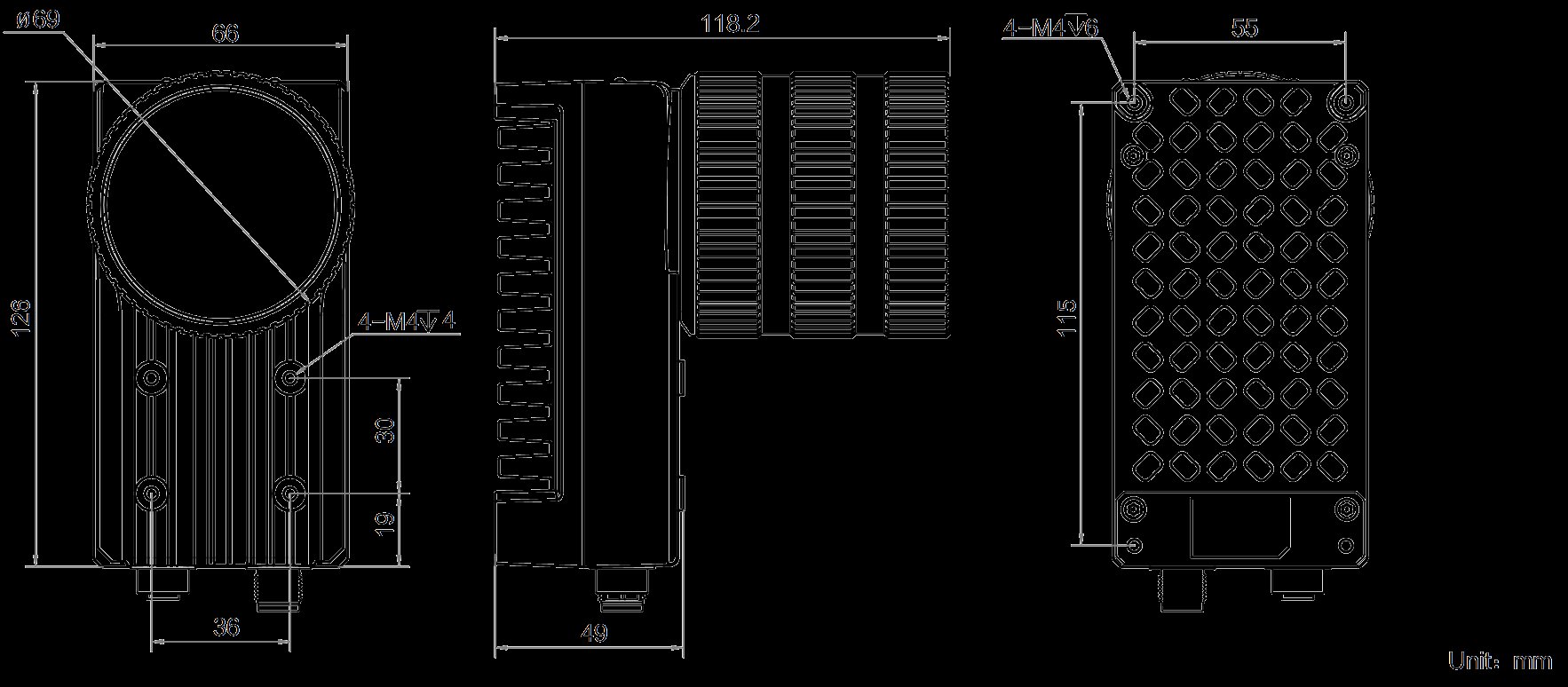 海康MV-ID6200EM-16Cef-NNG 固定式读码器 图片3