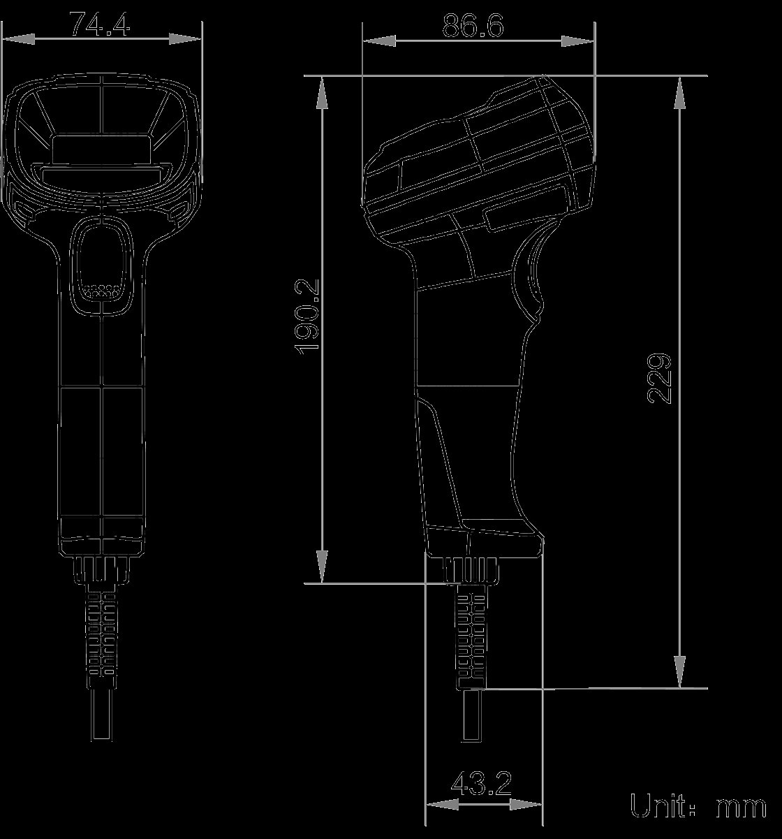 海康MV-IDH3000/13SR/05RN/U 手持读码器 图片2