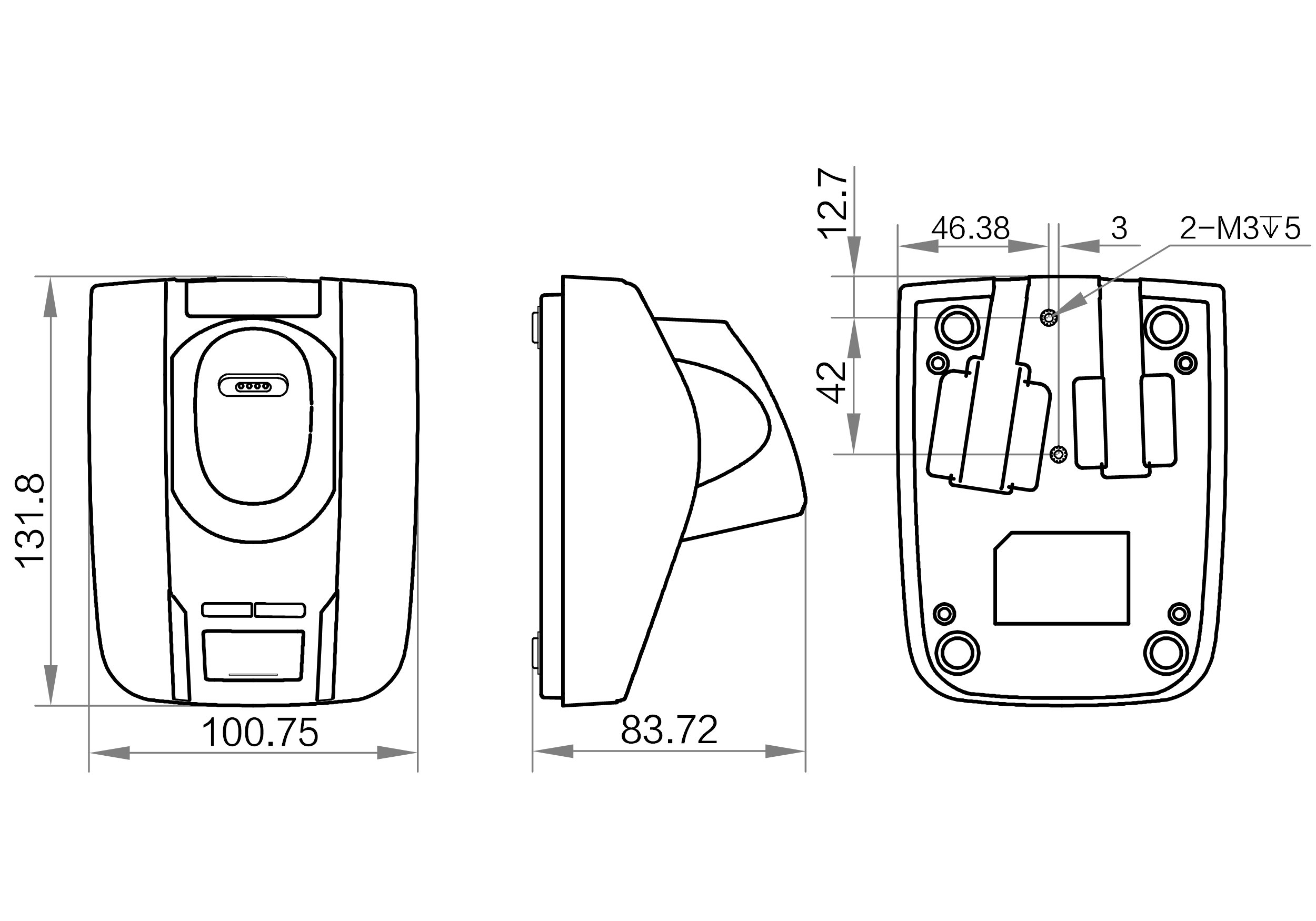 海康MV-IDH3000B/13NR/05RN/US 手持读码器 图片3