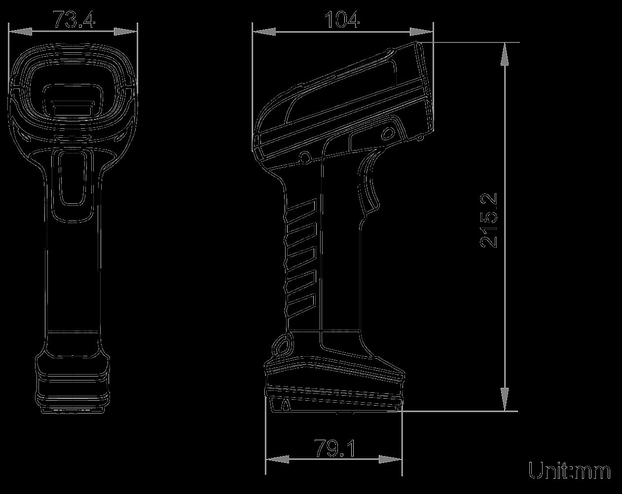 海康MV-IDH7000B/10SR/07RN/LS 手持读码器 图片2