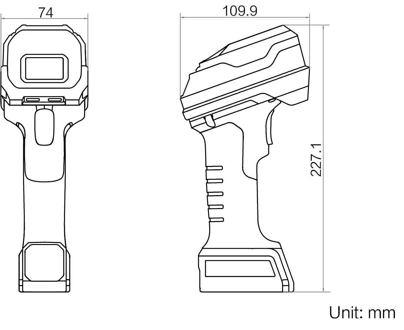 海康MV-IDH9000/13HHD/16RP/L 手持读码器 图片2